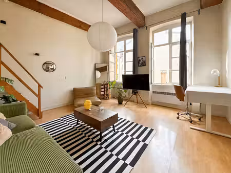 appartement t1bis avec mezzanine - lyon 2