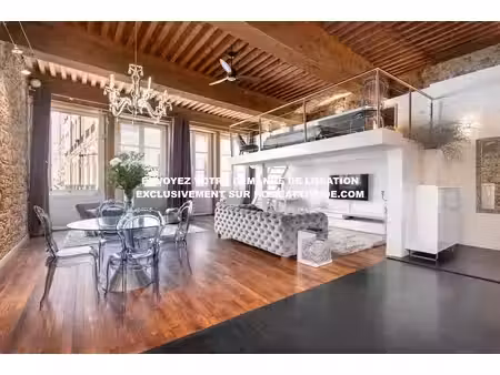 location meublée appartement 3 pièces 92 m² à lyon 2ème (69002)  2 350 €