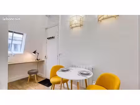 studio meublé à louer quartier auteuil