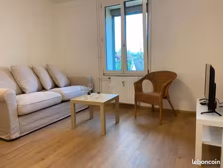 appartement meublé 62 m² avec cave – huningue proche bâle – 150 000 euro