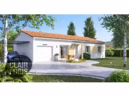 terrain avec maison neuf à vendre