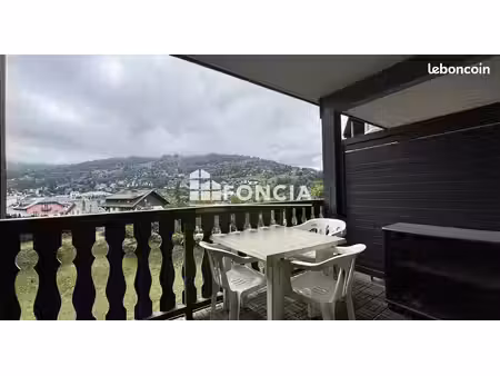 studio avec vue dégagée au coeur du village de saint gervais les bains