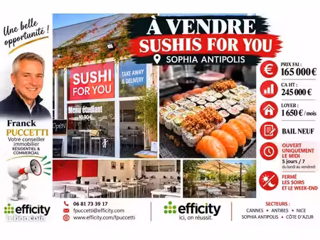fonds de commerce 50 m²