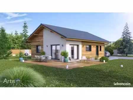 maison 3 pièces 80 m²