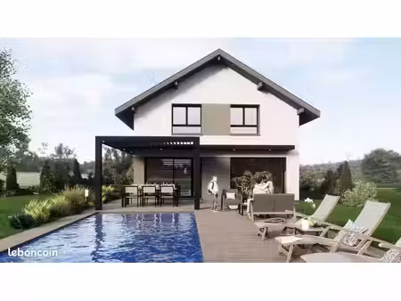 projet de construction d'une maison 100 m² avec terrain à scionzier (74)