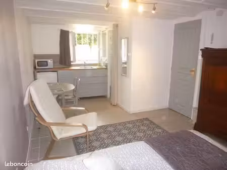 studio meublé indépendant rez de jardin ds pavillon