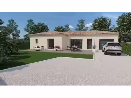 terrain avec maison neuf à vendre