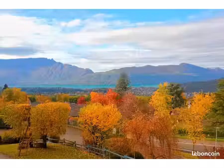 pugny-chatenod – vue 180° lac & dent du chat – maison 140 m² sur 2000 m² de terrain