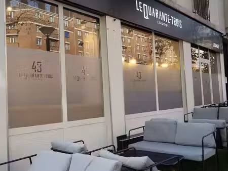 fonds de commerce chicha lounge