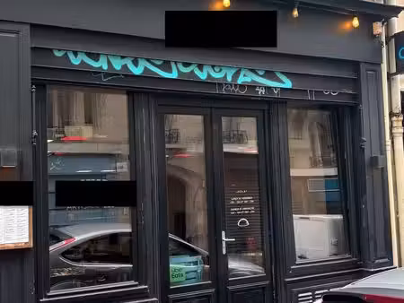 local commercial pigalle paris - restauration 40m2