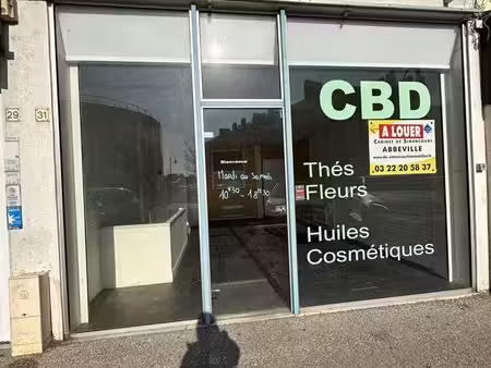 local commercial 46 m² abbeville