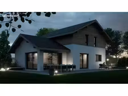 projet de construction d'une maison 120 m² avec terrain à evires (74)