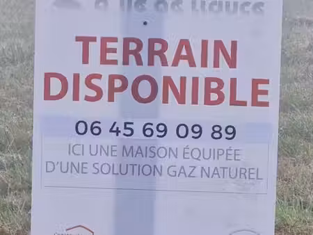 terrain à bâtir de 320 m² à saint-fuscien (80)