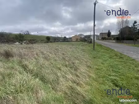 terrain 1268 m² parthenay