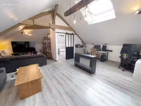 grand duplex familiale 159m² dans maison de ville utiles flins sur seine