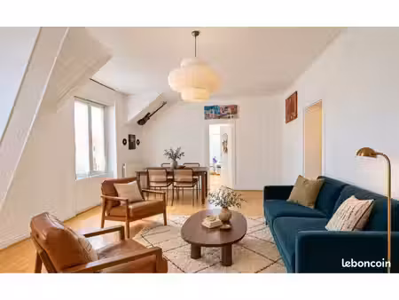 appartement t4 centre ville parking et jardinet