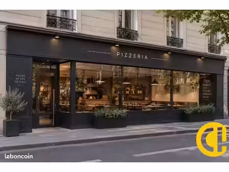 fonds de commerce restaurant  pizzeria 144 m²