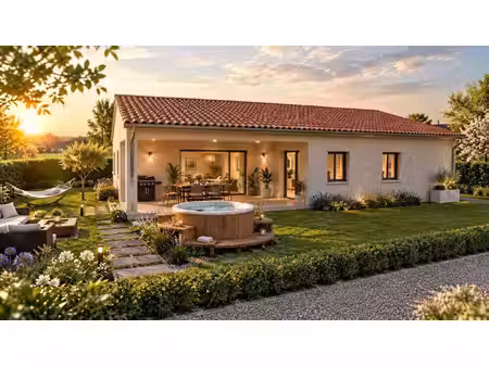 terrain avec maison neuf à vendre