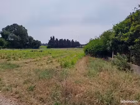 serignan du comtat terrain viabilisé de 447 m2