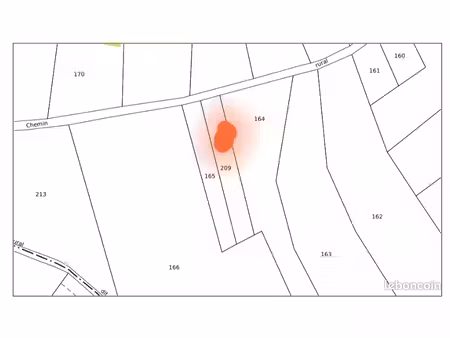 terrain agricole 710m2