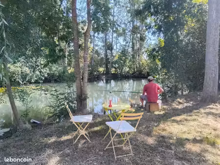 terrain pêche – bord de la dive de couhé ?