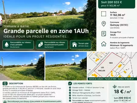 terrain à viabiliser
