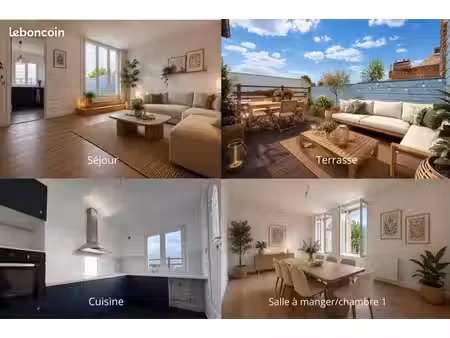 amiens - 80000 - jules ferry - amienoise - terrasse - 3 chambres