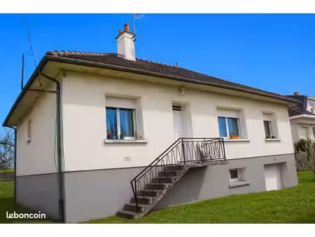 ? maison 95 m² – 3 chambres – grand sous-sol – terrain 1 100 m²