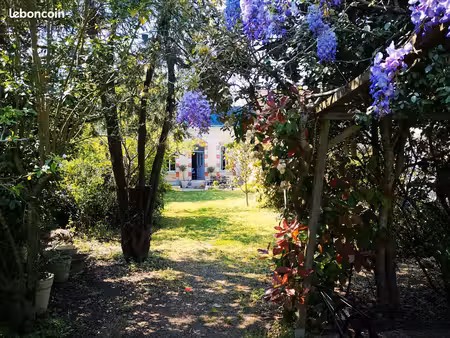 maison échoppe 3 chambres avec jardin arboré