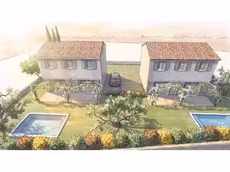 terrain avec maison neuf à vendre