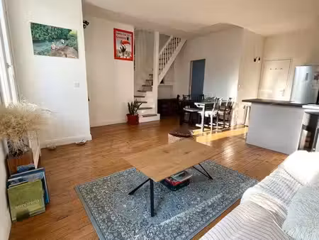 appartement t4 en duplex rénové en 2025 – jardin privatif 100 m²