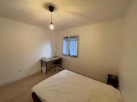 chambre meublée dans maison individuelle avec jardin et nombreux services inclus