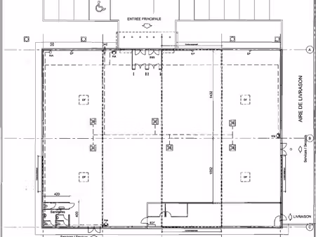 location commerce 1291m²