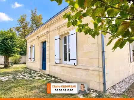 blanquefort – maison en pierre 195 m² – 4 chambres  jardin sans vis-à-vis et dépendance