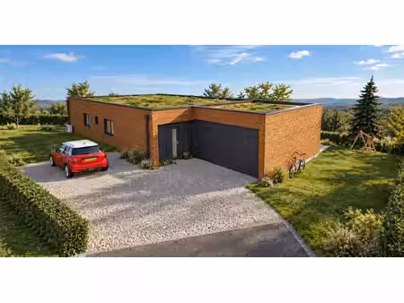 projet de villa contemporaine - pugny-chatenod sur un terrain constructible de 1000 m²