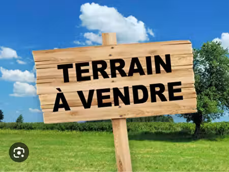 terrain à vendre à 10 mn de libourne