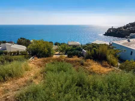 brando  lavasina  terrain constructible avec permis de construire  vue mer panoramique  pl
