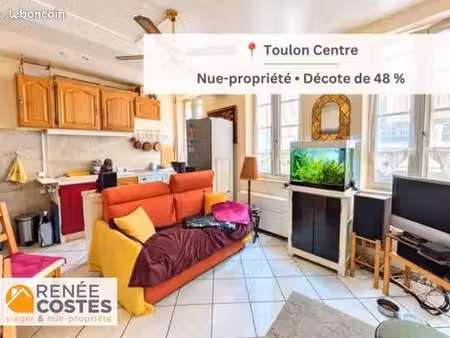 appartement en viager 1 pièce 30 m²