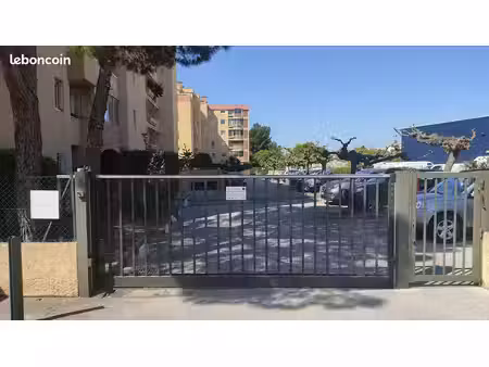 place de parking en sous-sol sécurisé – transformable en box fermé