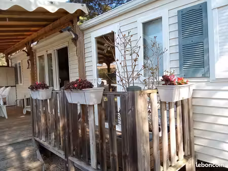 vends mobile home à déplacer