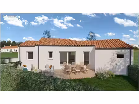 bretignolles sur mer  projet de construction d'une maison 80 m² avec terrain
