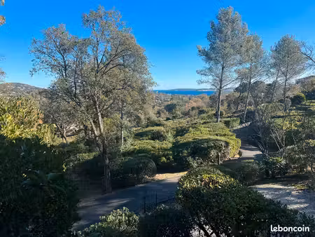 grimaud – domaine des restanques – t2 avec mezzanine et balcon  vue mer