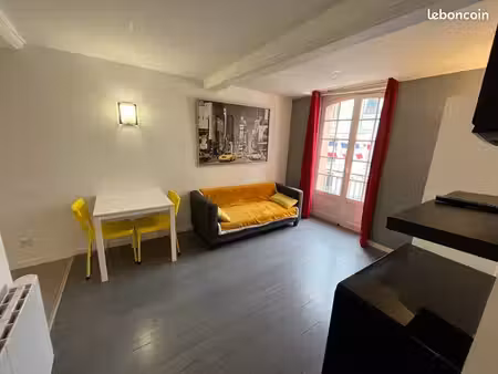 2 pièces meublé  dieppe centre