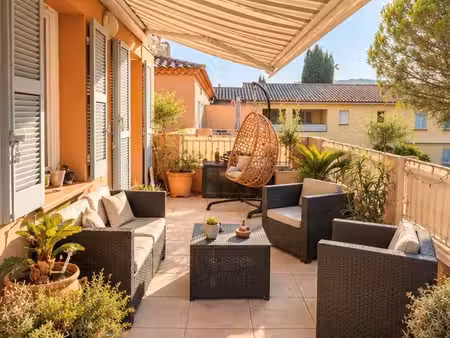 direct particulier – lorgues – dernier étage 111 m²  terrasse 40m²  3 chambres  piscine & 