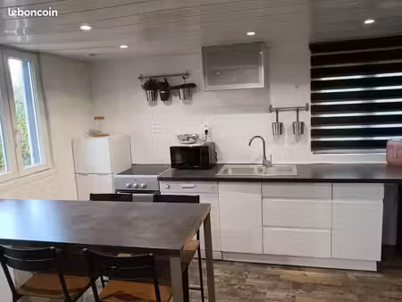 à louer – chalet meublé de 40 m² avec jardin