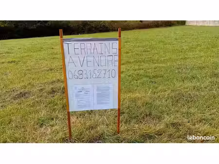 vente terrain constructible