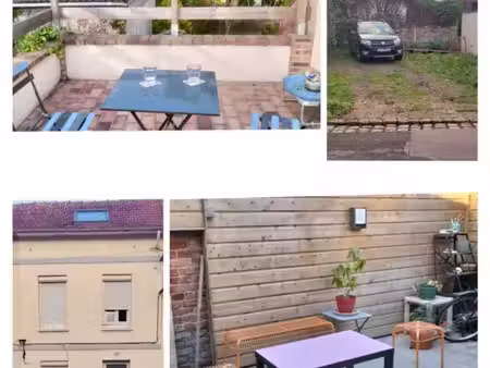 maison de ville 3 chambres avec véranda   jardinet  terrasse   sous-sol