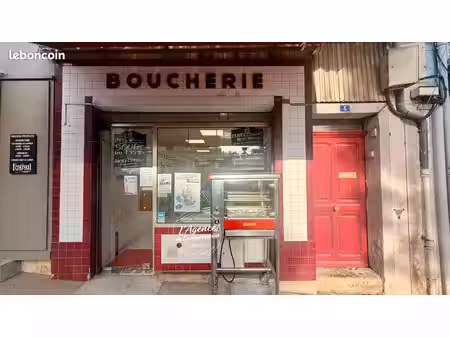 boucherie  charcuterie  fonds de commerce  traiteur 80 m² pierrefeu du var