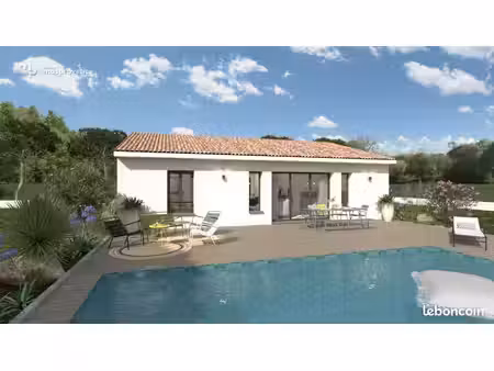 projet de construction d'une maison 95 m² avec terrain à roumoules (04)
