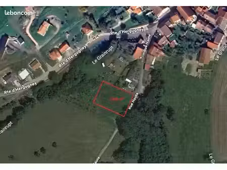 terrain 1 509 m² socourt